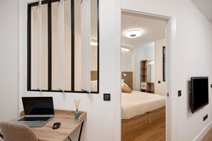 1 bedroom, WiFi, bed sheets - Vacation 'Silent Beach Las Canteras' with Wi-Fi and Air Conditioning (Las Palmas de Gran Canaria)