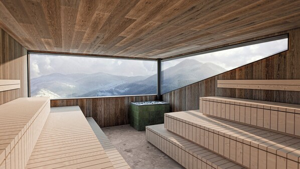 Sauna, dampbad