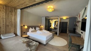 Doppelzimmer mit Schlafsofa | Bagno | Doccia, asciugacapelli, asciugamani