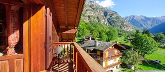 Apartment 'Anita - Issime Valle D'aosta' with Balcony