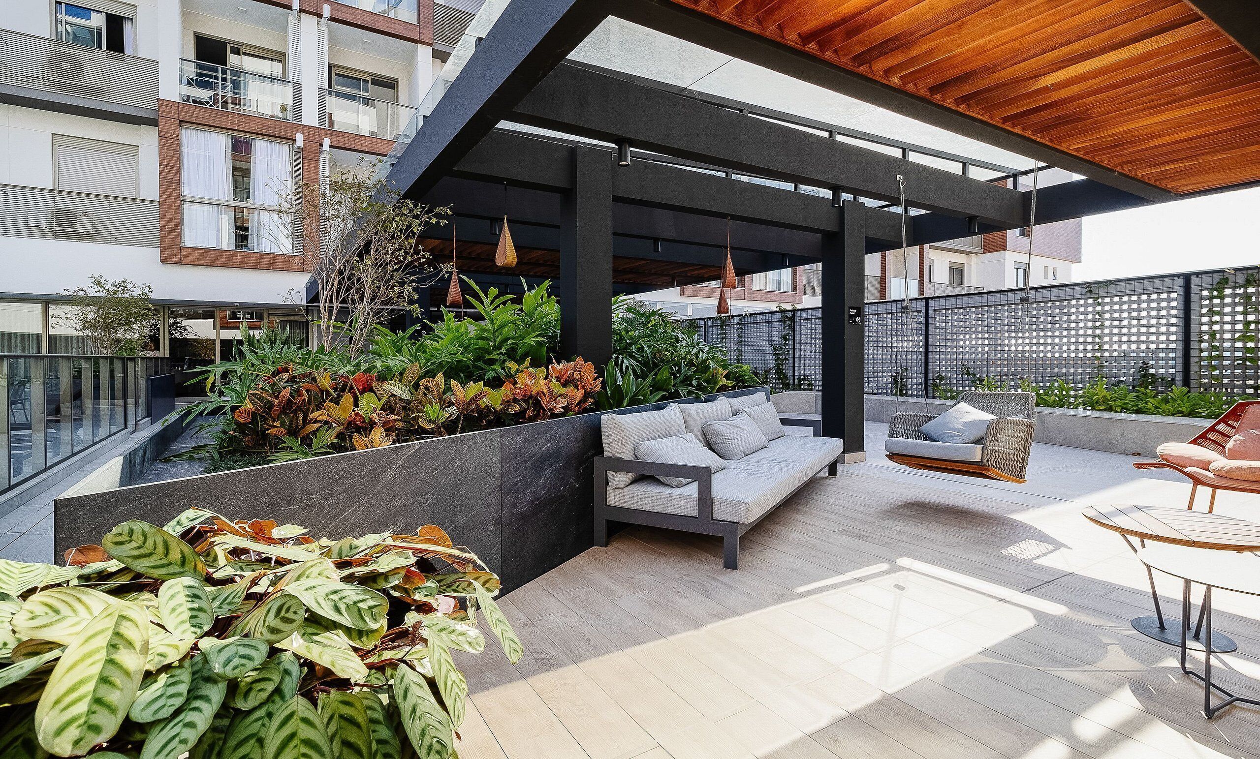 Apartemen Basic | Teras/patio