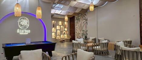 Sala de estar en el lobby
