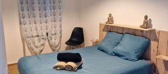 Apartamento 'Une Escale Au Calme' con Terraza Privada, Jardín Privado y Wi-Fi