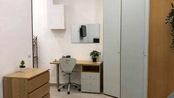 Blackout curtains, soundproofing, free WiFi, wheelchair access