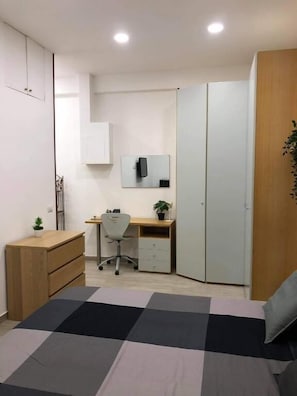 Blackout curtains, soundproofing, free WiFi, wheelchair access
