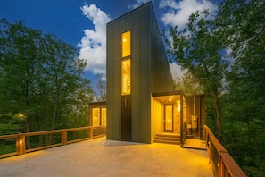 Exterior - Heated Swim Spa • Outdoor TV • Fire Pit • Game Room • Smoky Mtn Views (Gatlinburg)