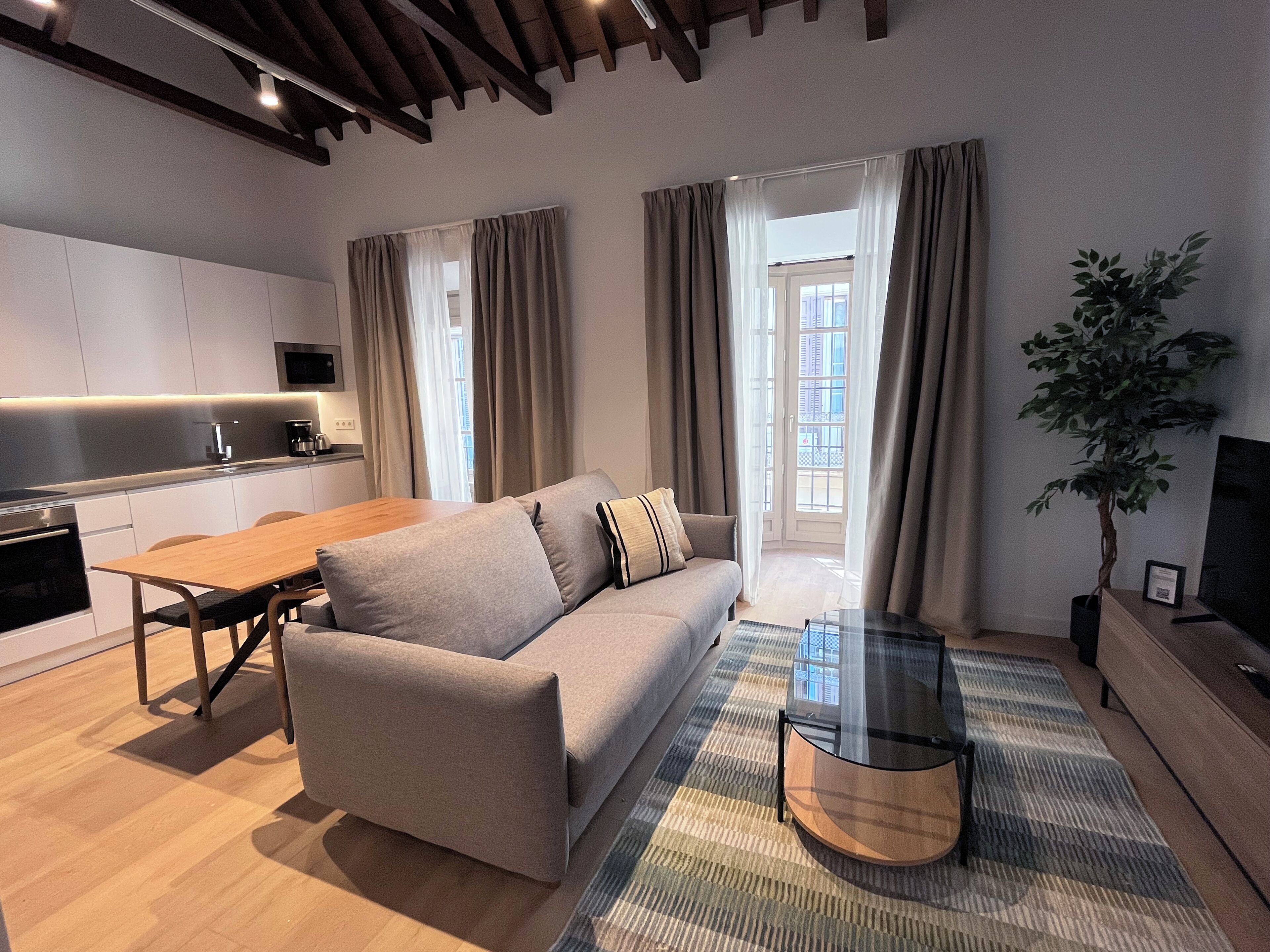 Apartment, 2 Bedrooms | Living area