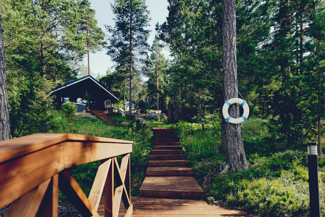 Overnattingsstedets uteområder