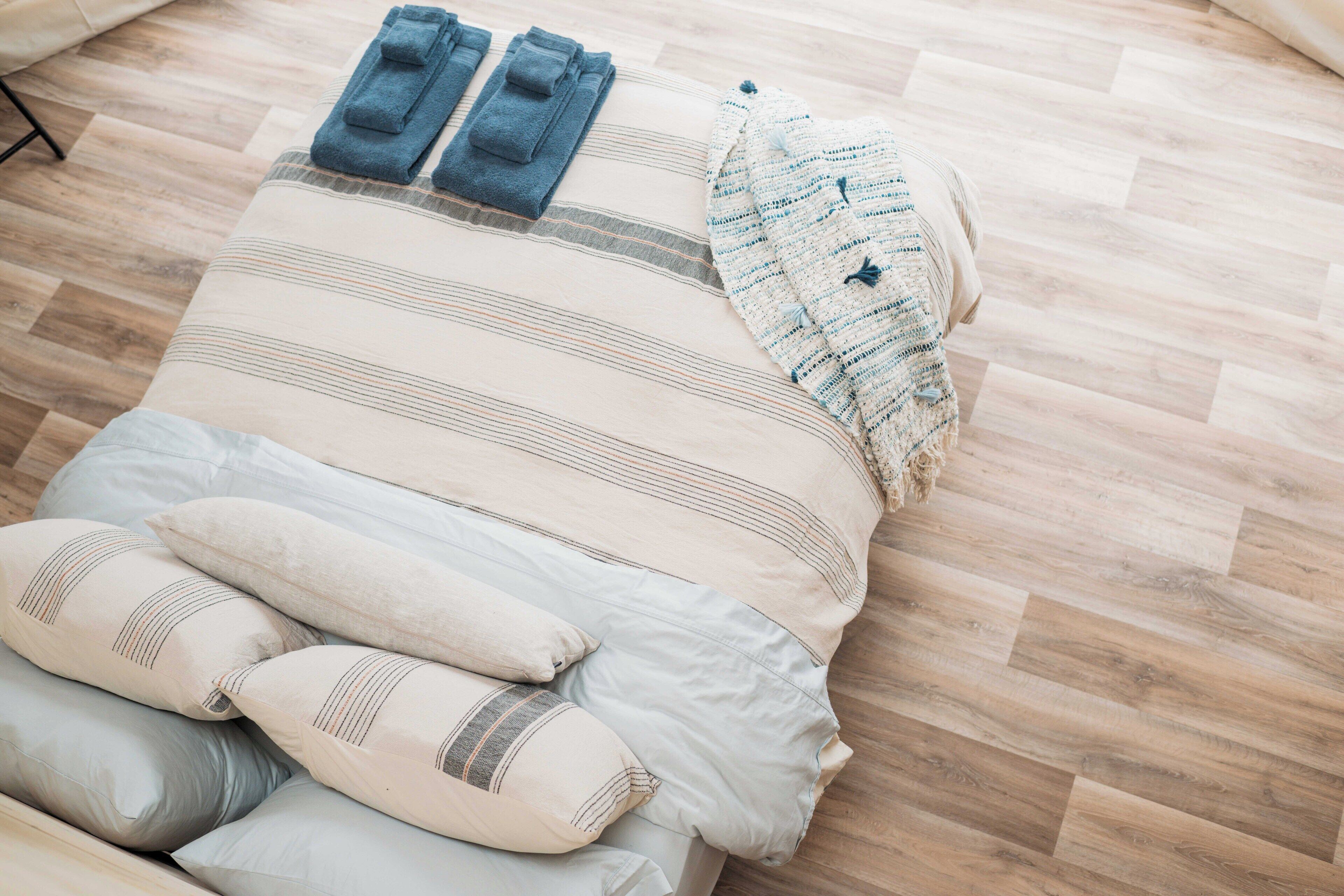 Tente Luxe, vue baie