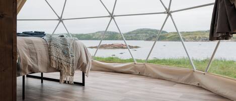 Blick von der Unterkunft