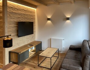 Apartment, 2 Schlafzimmer, barrierearm, Nichtraucher (Wohnung Nr. 01) | Ruang tamu