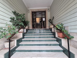 Interior entrance