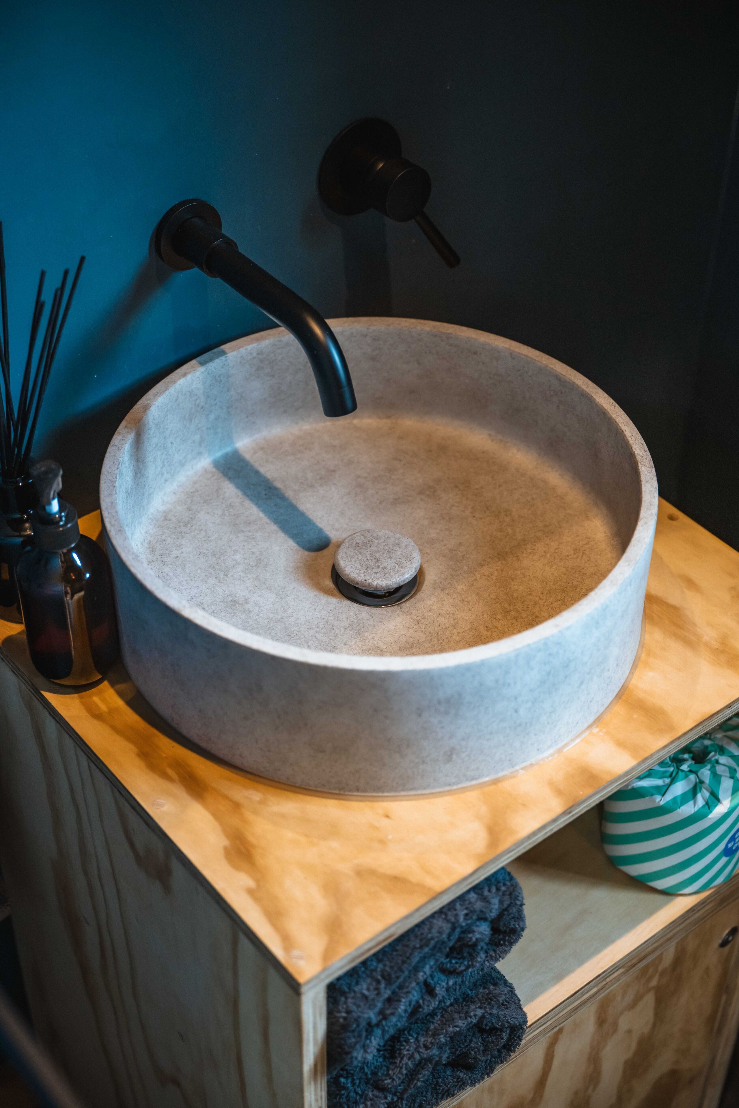 Shower, eco-friendly toiletries