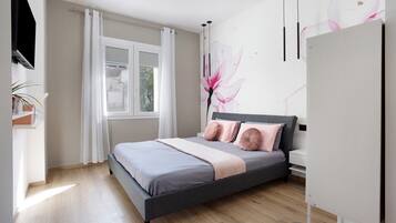 2 quartos, Wi-Fi, roupa de cama