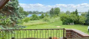 2P vacation home at the bathing lake with fishing boat near Schwerin - Mecklenburgerin