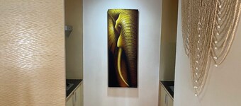 Chic 1-bedroom apartment with AC, fitness room in fabulous Bali Kuta