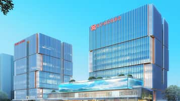 Majoituspaikan julkisivu