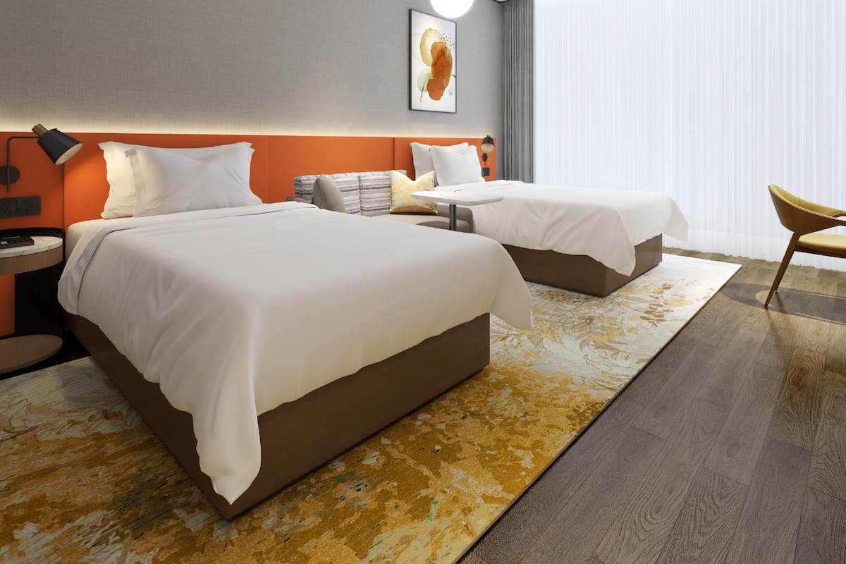 Business Room, 2 Double Beds