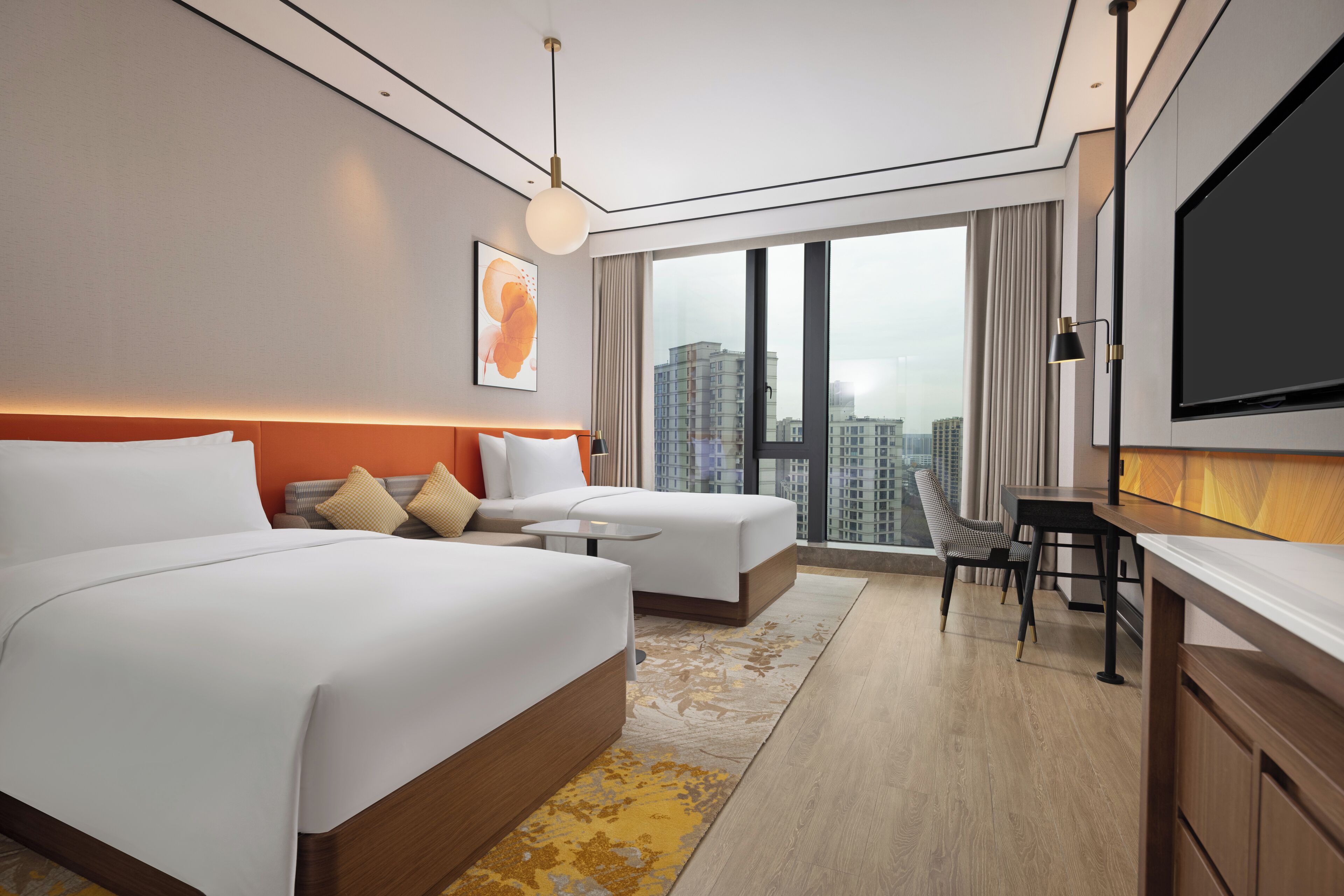 Phòng Superior, 2 giường đôi | Chăn bông, két bảo mật tại phòng, trang trí khác biệt 