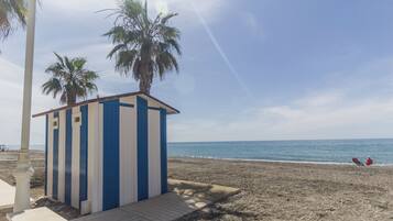 Accommodatie ligt op het strand