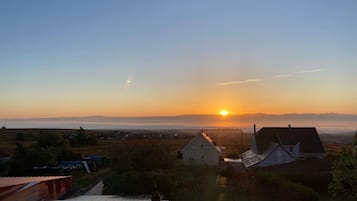 Blick von der Unterkunft