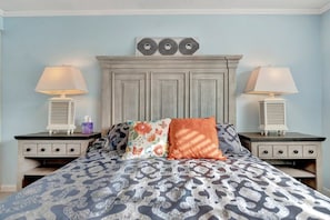 2 bedrooms, desk, iron/ironing board, travel cot