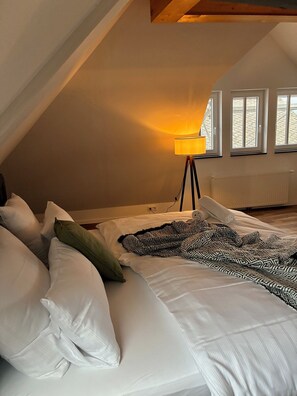 2 bedrooms, iron/ironing board, travel crib, free WiFi