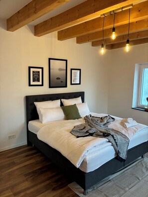 2 habitaciones, tabla de planchar con plancha y cuna de viaje 