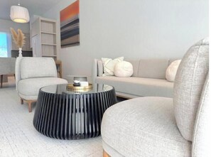 Smart-tv och en stereo