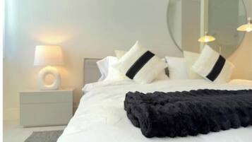 1 bedroom, iron/ironing board, travel crib, free WiFi