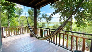 Cabin, partial lagoon view | Free WiFi, bed sheets - Hotel Xu-La Azul (Xul-Ha)