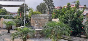 Overnattingsstedets uteområder