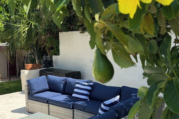 Private patio seating for your outdoor relaxation