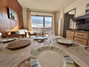 Interior - 2nd floor, balcony, tv, ski locker, 33m², Praz sur Arly (Praz-sur-Arly)