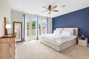 4 soverom, strykejern/-brett, wi-fi og sengetøy