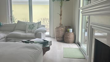 电视、壁炉