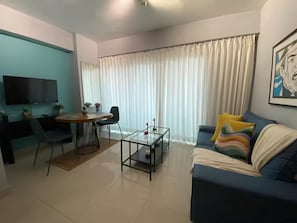 Living area - Atractivo loft (Santo Domingo)