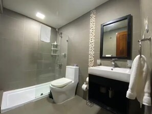 Shower, hair dryer, soap - Atractivo loft (Santo Domingo)
