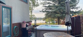 Timbers 5  ~ Spectacular Lake View Condo   Sleeps 6 with Hot Tub private deck