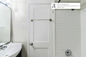 Hair dryer, towels, toilet paper - 1 BR/1BA Apartment in Northeast DC -- Private Unit w/ Den & W/D (Washington)