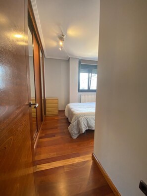 1 bedroom, iron/ironing board, bed sheets