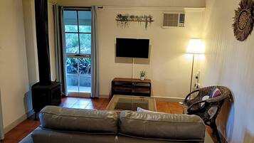 TV, fireplace, DVD player