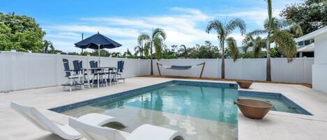 Außenpool, beheizter Pool