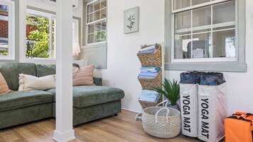 Televisión, chimenea