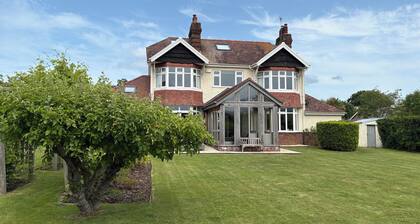 Coastal Family Escape with Castle Views