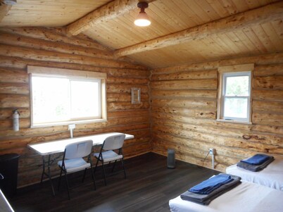 Experience True Alaska secluded Cabin just 15 minutes from Denali National Park.