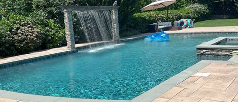 Außenpool, beheizter Pool