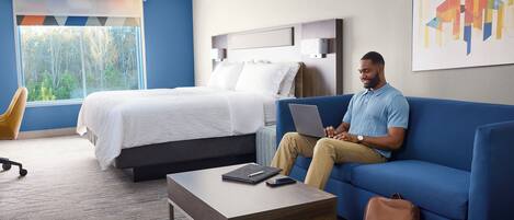 Literie de qualité supérieure, surmatelas, bureau