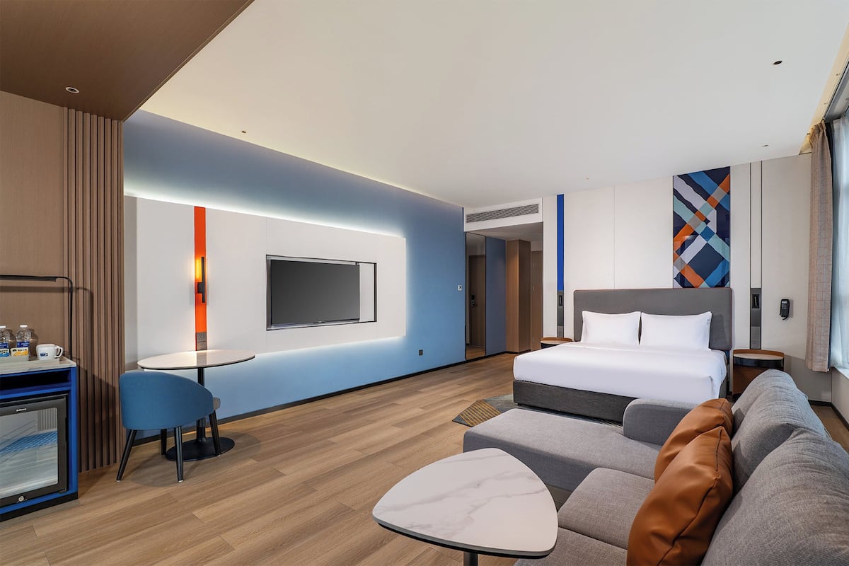 Literie de qualité, couette en duvet, bureau