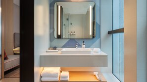 Habitación estándar, 1 cama de matrimonio grande (Extra Floor Space) | Baño